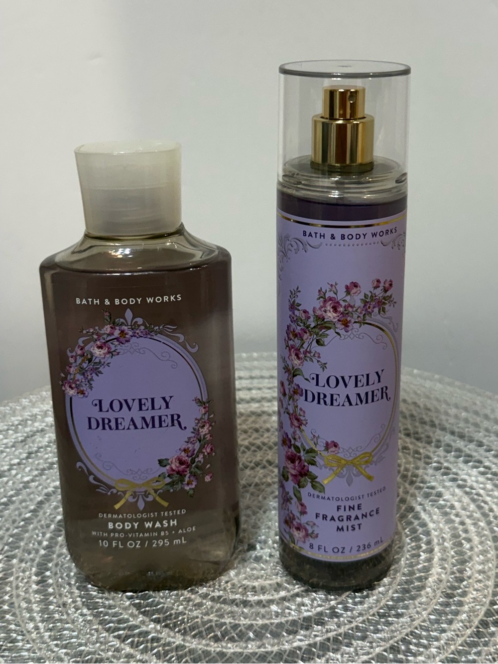 BBW Lovely Dreamer Body Wash and Fragrance Mist Set of 2 NWT